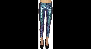 Boland - Legging Zeemeermin (M) - Volwassenen - Zeemeermin - Fantasy