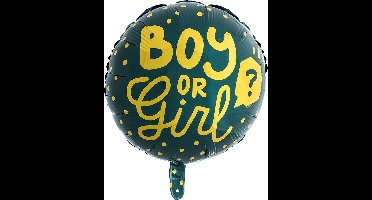 Boland - Folieballon 'Boy or Girl' - Multi - Folieballon