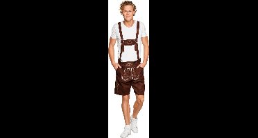 Boland - Lederhose Jan kort (L/XL) - Volwassenen - - Bierfeest