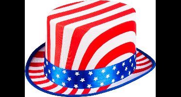 Boland - Hoed USA deluxe - 59-60 - Volwassenen - Unisex - Amerika