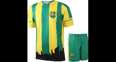 Den Haag Voetbaltenue Eigen Naam - Voetbal Tenue Kinderen - Shirt en Broekje - Jongens en Meisjes - Volwassenen - Heren en Dames - Maat S