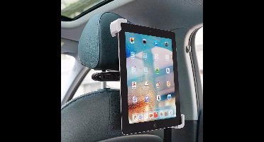 Universeel Tablethouder voor Auto Hoofdsteun | geschikt voor Apple iPad en Galaxy Tab | Tablet Autohouder voor Kinderen achterin - LB417