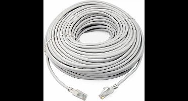 LuxeBass internetkabel - 3 meter - wit- CAT5e UTP RJ45