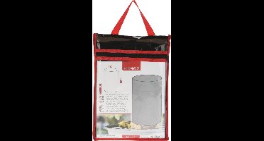 Pro Garden Afdekhoes - beschermhoes voor BBQ - zwart - kunststof - 70 x 80 cm