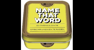 ImageBooks Name That Word - After Dinner Game - Kaartspel met 50 raadsels