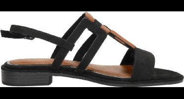 Marco Tozzi Sandalen Plat Sandalen Plat - Zwart - Maat 37