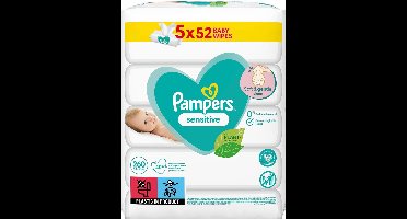 Pampers Sensitive Billendoekjes - 260 Doekjes