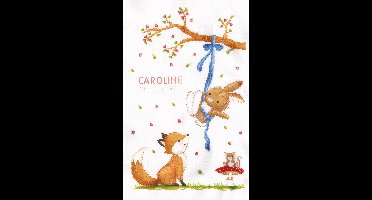 borduurpakket PN0184572 vrolijke bosvriendjes, geboorte