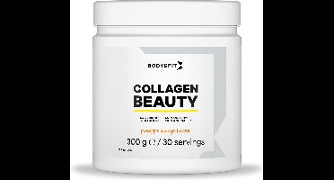 Body & Fit Collagen Beauty Drinkmix - Collageen Poeder - Huid, Haar & Nagels - Vitamine C - 300 gram (30 doseringen) - Mango/Ananas