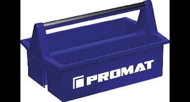 PROMAT Gereedschapsdraagkist LxB420xH120 mm 2 vakken kunststof PROMAT
