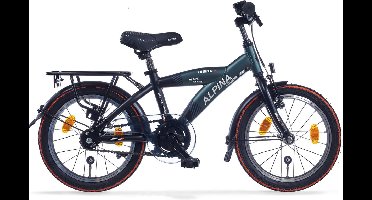 Alpina Yabber J18 Pine Green Matt - Vivid Black Matt