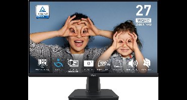 MSI PRO MP275Q - WQHD Monitor - 100Hz - 27 Inch - Speakers