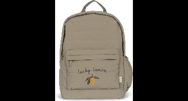 Konges Sløjd Juno Rugzak/Boekentas medium - B25xD10,5xH32cm - Laurel Oak