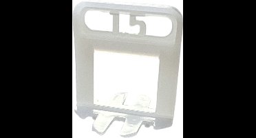 Roy - Tegel Clips - 1.5mm - Levelling Clips - 250 stuks - Nivelleersysteem