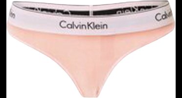 Calvin Klein TIA - Dames String - Roze - Logo - Comfortabel - Maat M