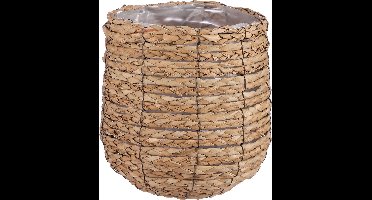 Mica Decorations Avalon Mand - 26x26x26 cm - Zeegras - Lichtbruin