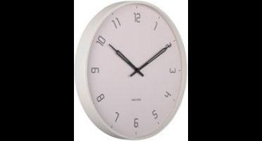 Karlsson Wandklok Stark - Grijs - Ø40cm - Wandklok Modern