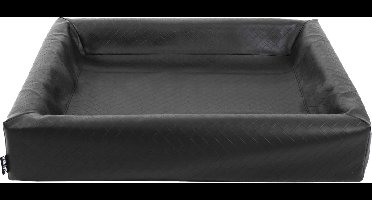 Bia Bed - Hondenmand - Square - Zwart - Bia-4 - 85X70X15 cm