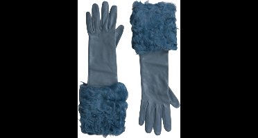 Leren Bont Armlengte Handschoenen