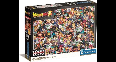Clementoni - Puzzel - 1000 stukjes - Dragon Ball Super - Impossible - met poster - vanaf 14 jaar