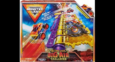 Monster Jam - Megalodon Mayhem-speelset met unieke metalen Megalodon-truck op een schaal van 1:64