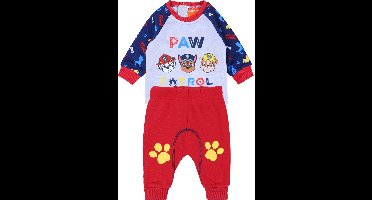 Grijs-rood Paw Patrol trainingspak Nickelodeon