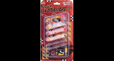 Vingerskateboard Set, 4dlg.