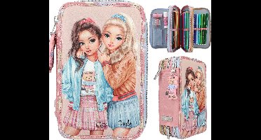 Depesche - TOPModel 3-vaks gevulde etui - TEAM TEDDY