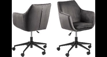 Bureaustoel Erica Grijs - Giga Living