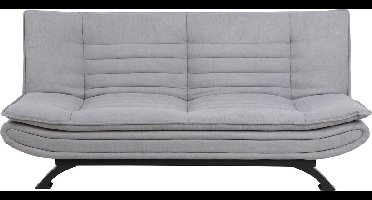 Slaapbank Trust - lichtgrijs/zwart - Actona - Zitmeubelen - Grijs - Textiel - Zitmeubelen -