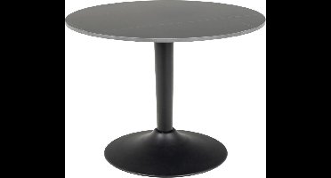 Salontafel Mat Zwart - Keramiek - 60x60x45cm - Giga Living