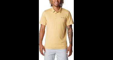 Columbia Tech Trail Polo Shirt 1768701292, Mannen, Geel, Poloshirt, maat: XL