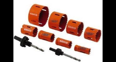 Bahco 3834-PROMO-82 Gatzagenset 10-delig