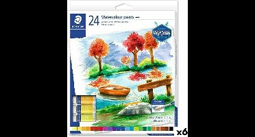 Set voor Aquarelschilderijen Staedtler Design Journey (12 ml) (6 Stuks)