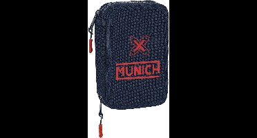 Safta Munich ´´flash´´ Double Filled 28 Pieces Etui Blauw Man