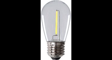 LED E27 ST45 Filament lamp - 0,9W - Groen - 75Lm - Geschikt voor prikkabel