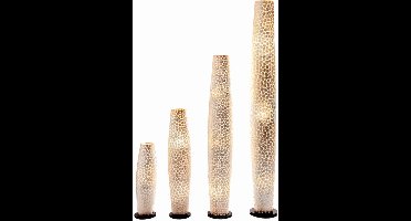 Lamp handgemaakte Decoratie Vloerlamp Design woonkamer slaapkamer apollo turtle white capiz parelmoer schelp 150 cm