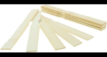 CROP Roerhoutjes - 20cm - 10 Stuks - Professionele, Glad Afgewerkte Roerstokken