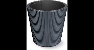Bloempot Rond Milly 35cm ANTRACIET Prosperplast