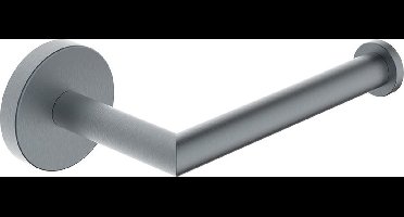 Sanifun Toiletrolhouder Gunmetal – Vaste Arm & RVS Afwerking