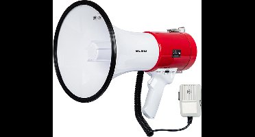 Megafoon met sirene - 108dB - 30W