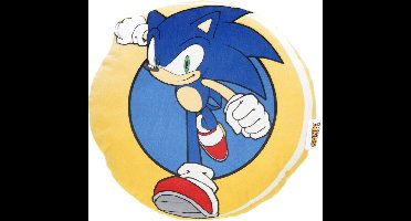Sonic The Hedghog - Kussen - Sierkussen - Rond 31cm