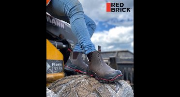 Redbrick Pulse Ankle Boot S3S Bruin - Bruin - 43