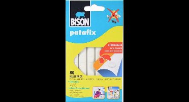 Bison Plakgum - Patafix Plakgum - Posterbuddies - Kleefpads - Plak gummetjes - Kneedlijm - Plakkers - 240 stuks