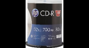 HP CRE00021 CD-R disc 700 MB 100 stuk(s) Spindel