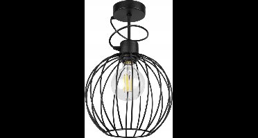 Plafondlamp Industrieel Enkel Korf/Metaal Woonkamer