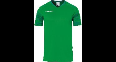 Uhlsport Goal 25 Shirt Korte Mouw Heren - Groen / Lagoon | Maat: XL