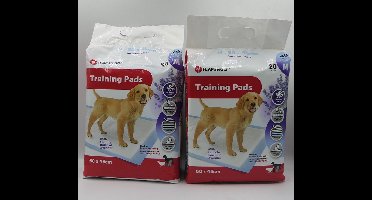 2 pakken flaming ppads lavendelgeur 60 x 45cm medium 20 st , 5 lagen, quick dry, antilekbodem, goed absorberend.