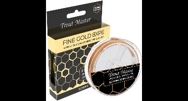 Trout Master - Lijn Gevlochten Fine Gold X8 PE 120m - SPRO