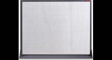 Perfopaneel metaal grijs 120x94cm MW Tools DEKP120-1015